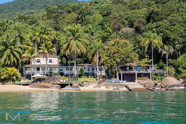 Casa Luxo de temporada com vista mar em Ilha Grande Angra RJ