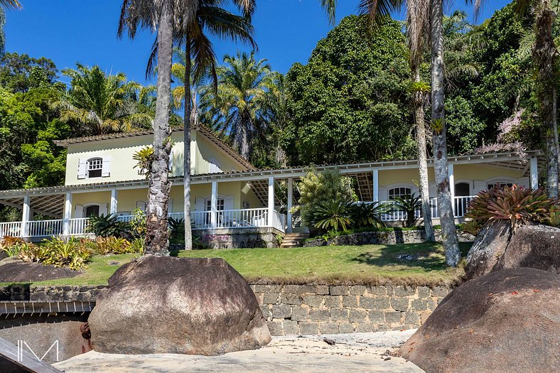 Casa Luxo de temporada com vista mar em Ilha Grande Angra RJ