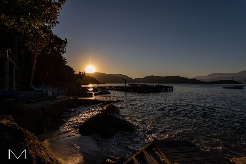 Casa Luxo de temporada com vista mar em Ilha Grande Angra RJ