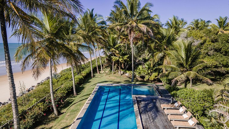 Casa Luxo de temporada Praia Ponta da Barra Trancoso Bahia