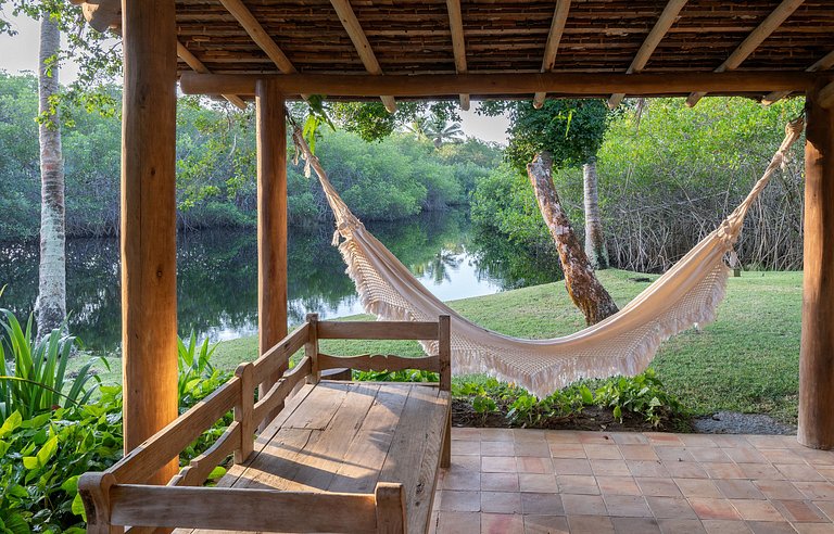 Casa Luxo de temporada Praia Ponta da Barra Trancoso Bahia