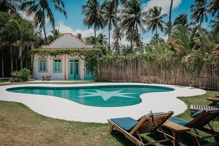 Casa luxo para temporada Praia do Patacho Alagoas