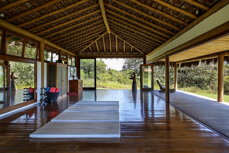 Casa para temporada com vista mar Praia do Espelho Bahia