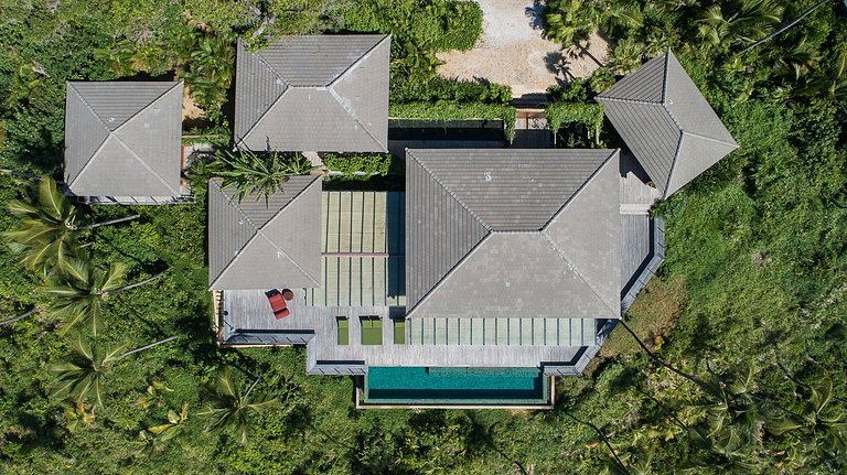 Casa para temporada vista mar Itacaré Bahia