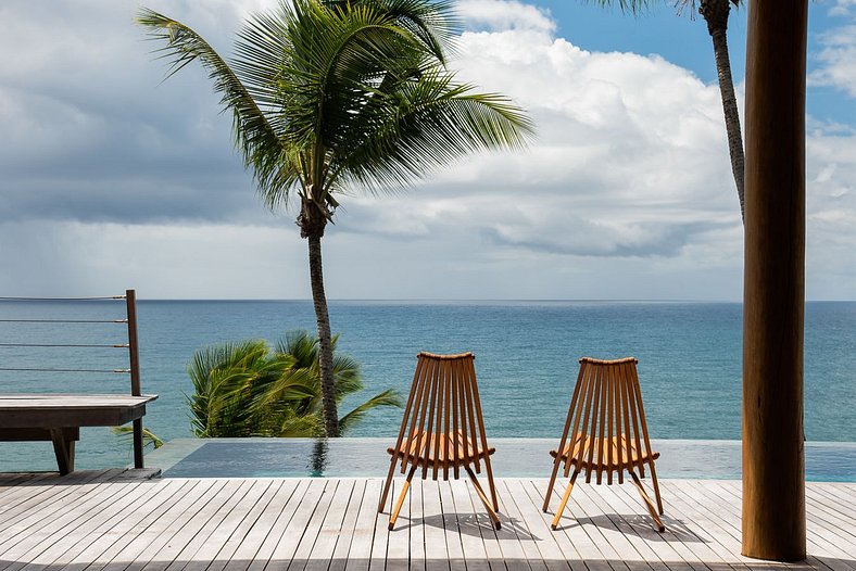 Casa para temporada vista mar Itacaré Bahia