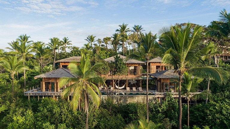 Casa para temporada vista mar Itacaré Bahia