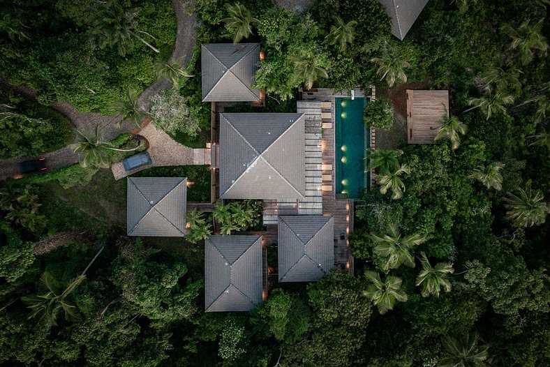 Casa para temporada vista mar Itacaré Bahia